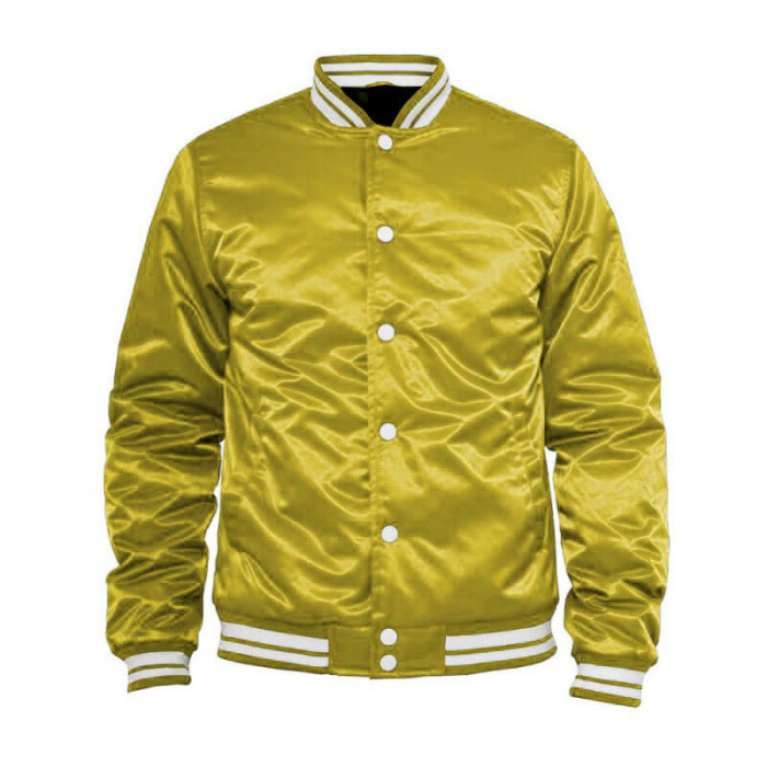 Satin Varsity Jacket