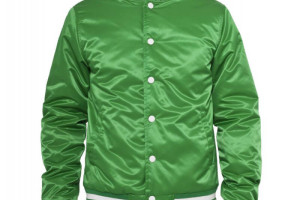 Satin Varsity Jacket